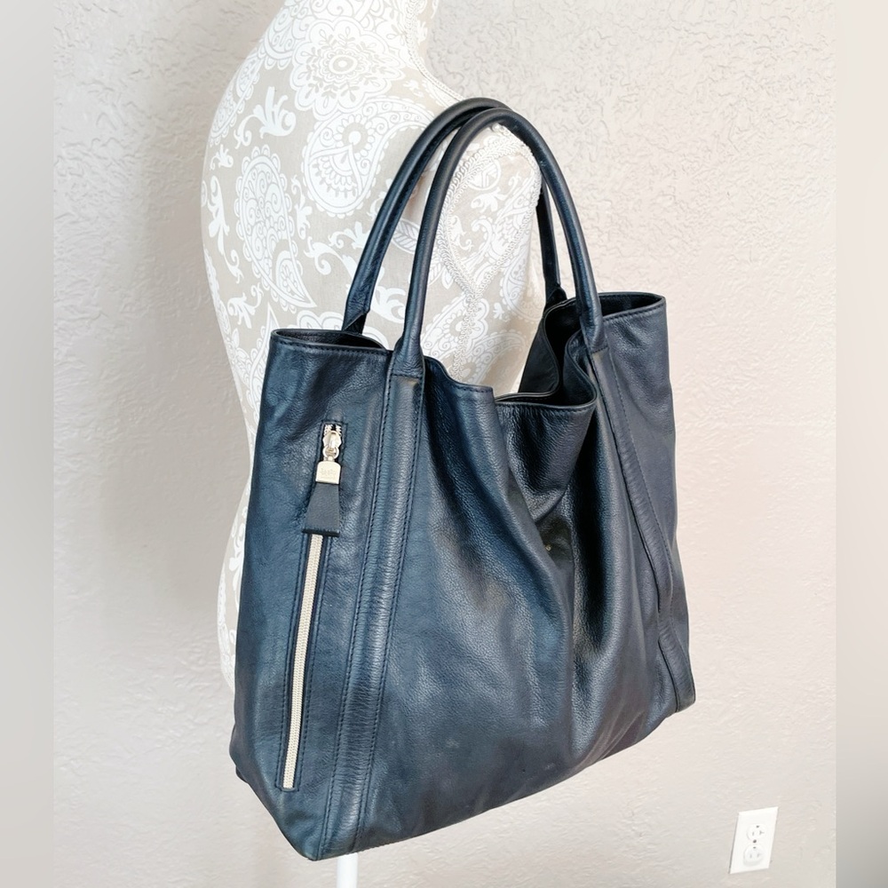 See by Chloe Harriet Gorgeous Black Soft Leather Large Tote Shoulder Bag EUC! - Picture 2 of 12